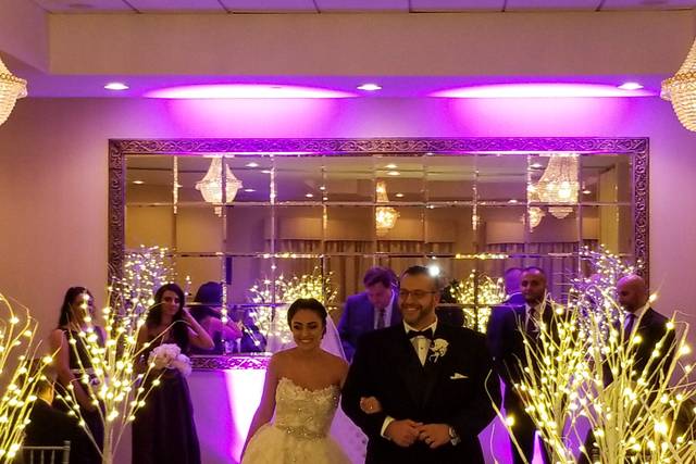 Pink Uplighting