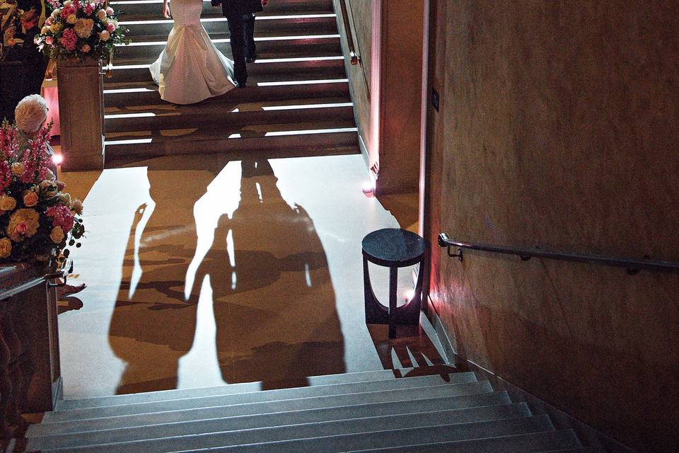 Wedding Ceremony in the Garden Courtyard