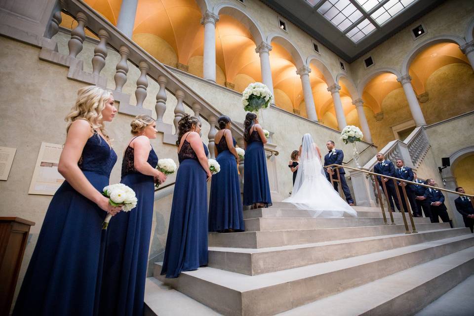 Ceremony on the Grand Staircase