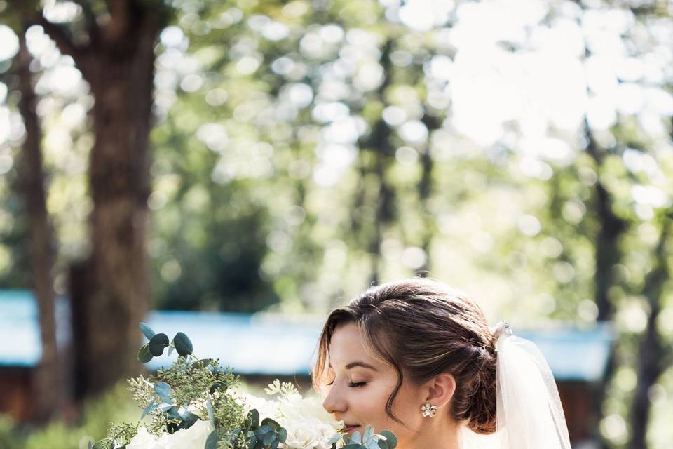 Bridal portrait