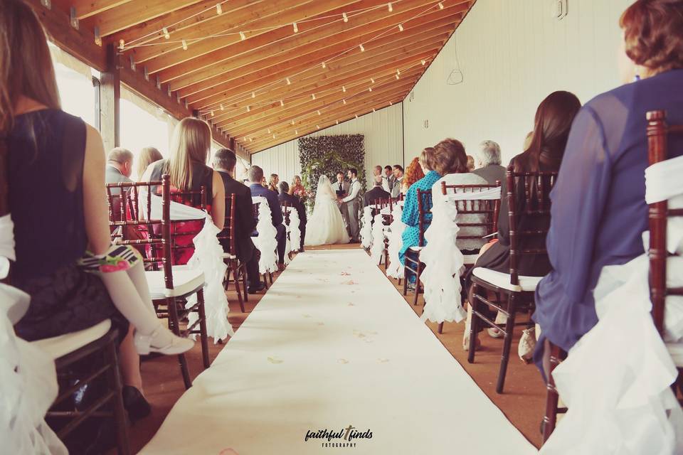 Vineyard ceremony