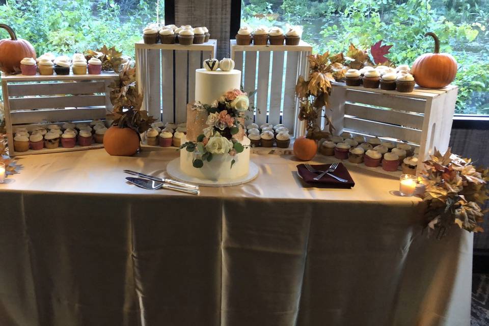 Beautiful fall wedding