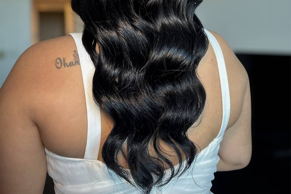 Glam waves dark haie
