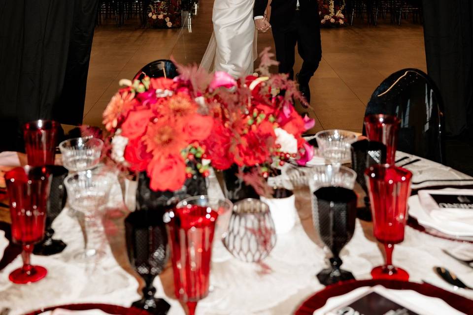 Ceremony to Bar area