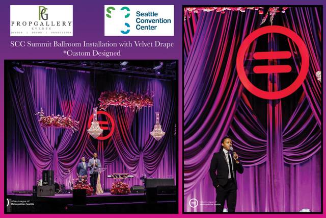 Custom drape at SCC