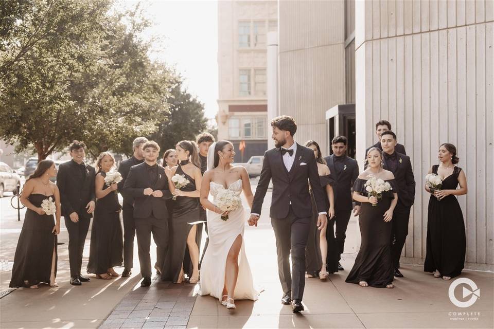 Wedding Tunnel Photo