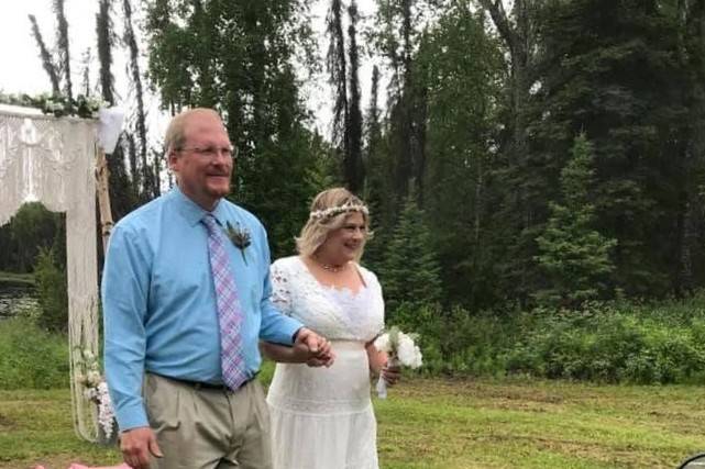 Here comes the Bride