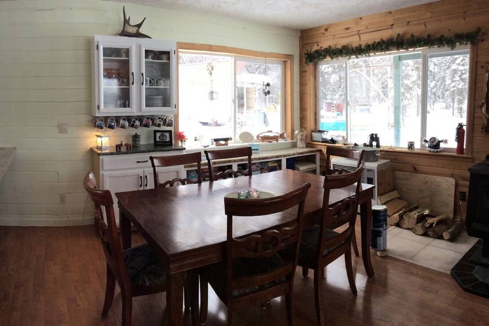 One of our guest cabins