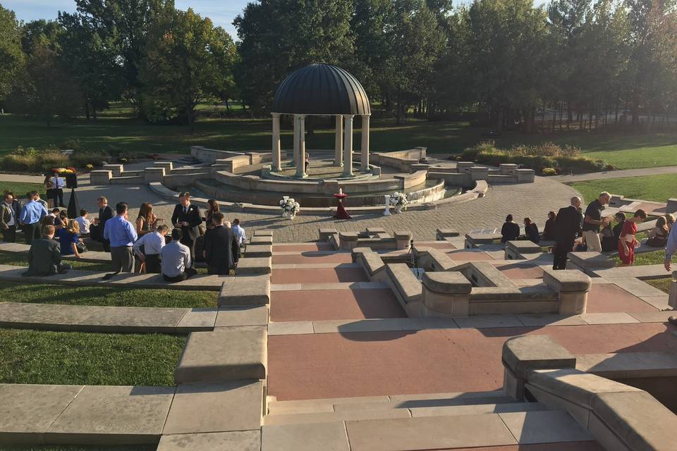 Outdoor ceremony