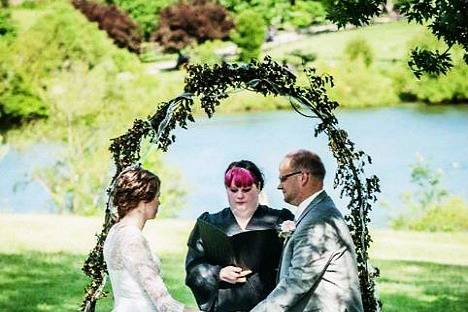 Outdoor ceremony