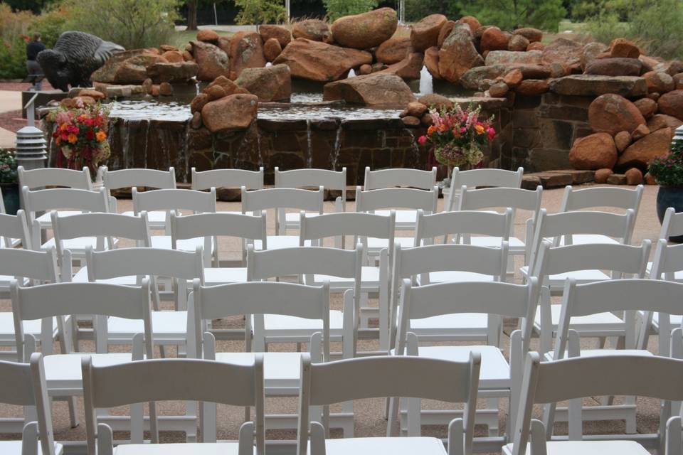 Outdoor ceremony