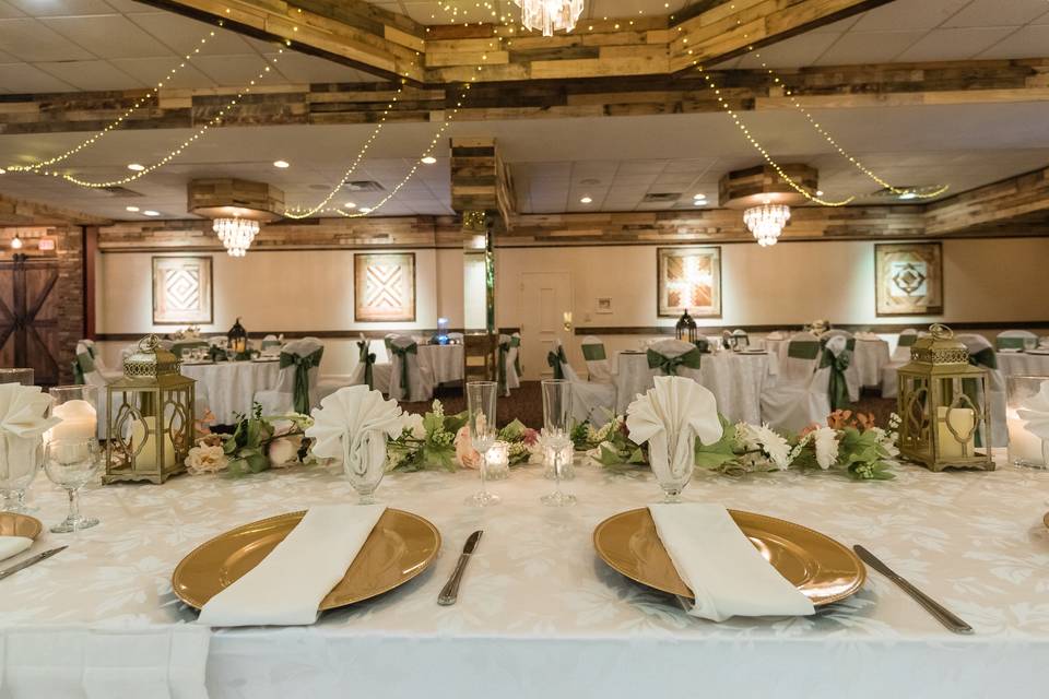 Central Room Head Table