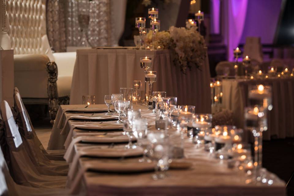 North Ballroom Head Table