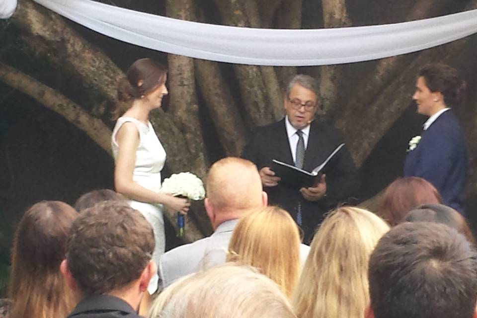 Ceremony officiant