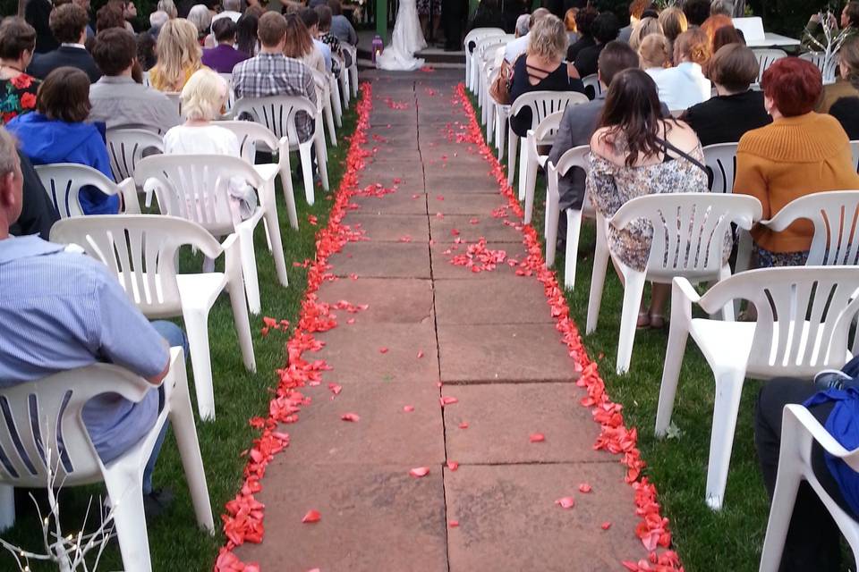 Wedding aisle