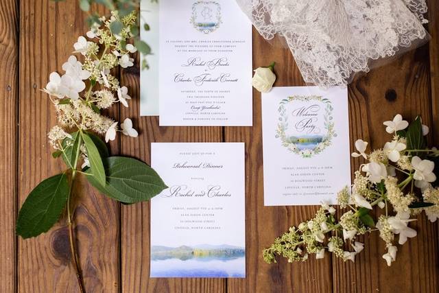 Rustic invite suite