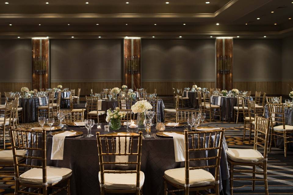 Stylish banquet hall