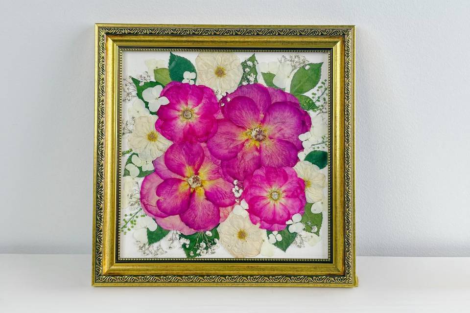 10x10 ornate gold