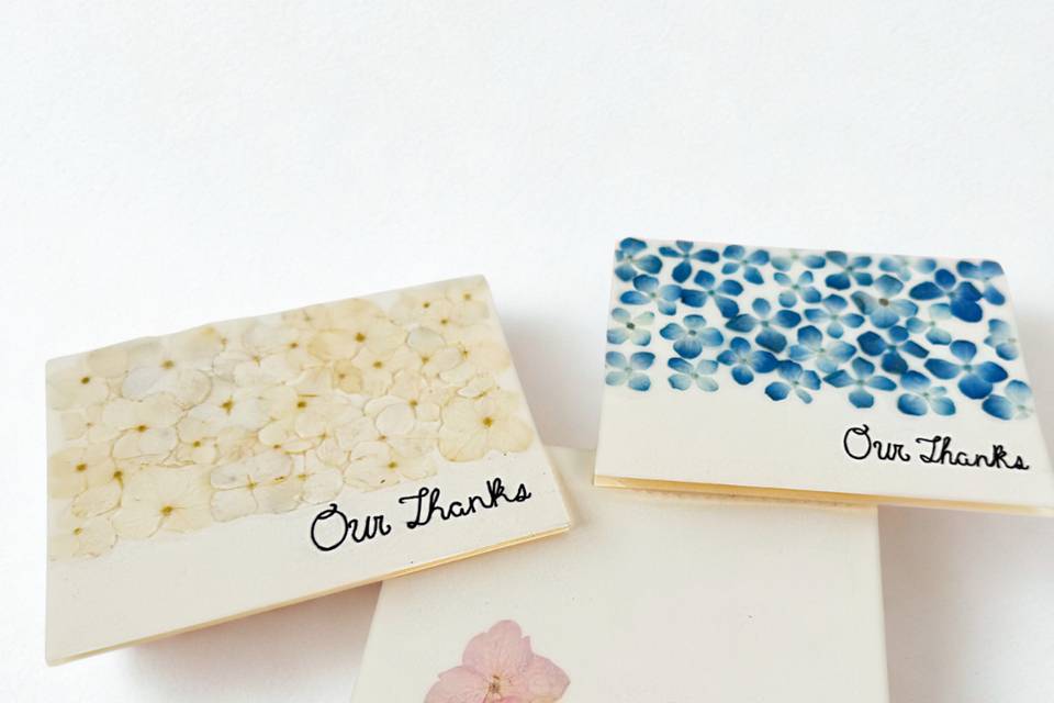Custom thank you cards