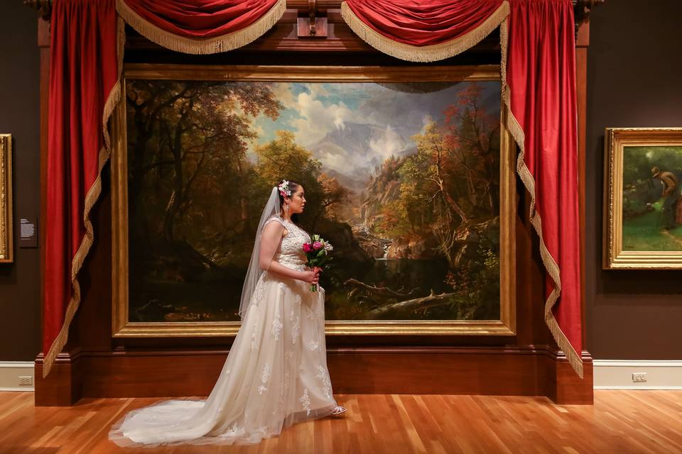 Museum Bridal Session