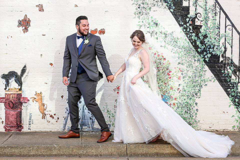 Fun Bride & Groom Portraits