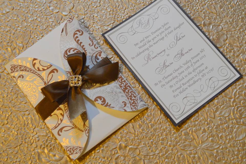 Wedding invitation design