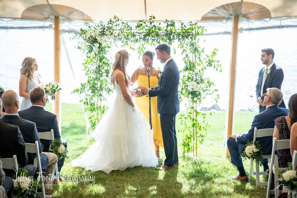 Ceremony, Aurora Inn