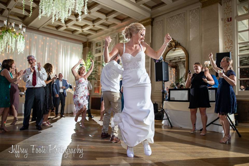 Reception, Franklin Plaza