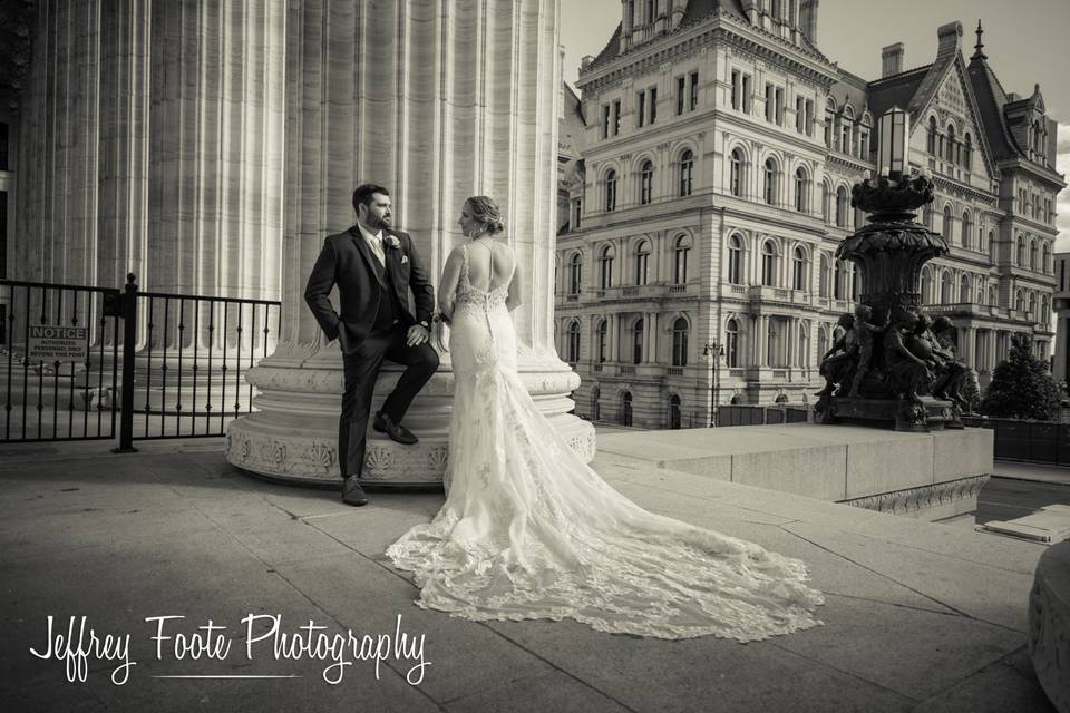 Albany wedding couple