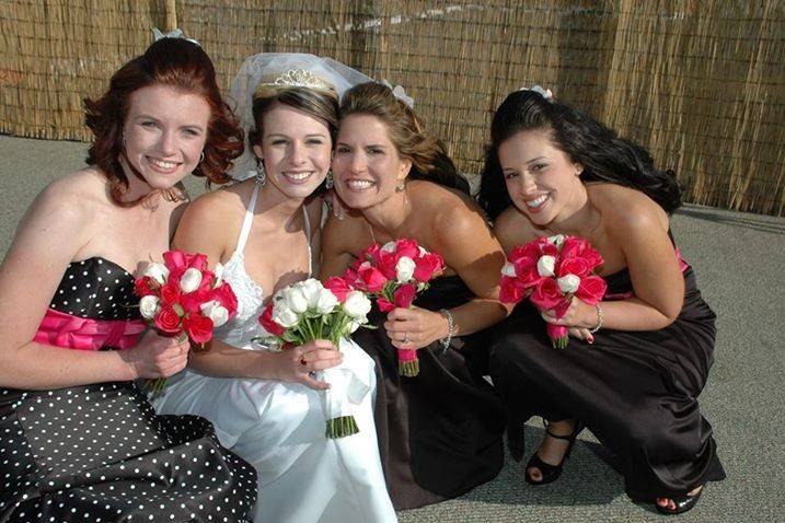 Bouquet of bridesmaids