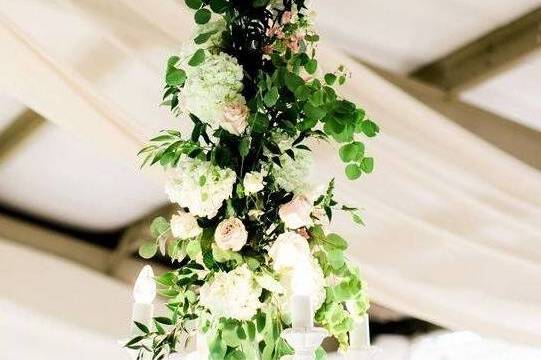 Hanging flowers