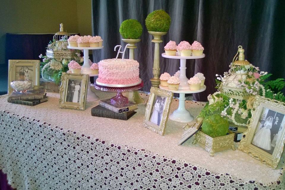 Dessert table