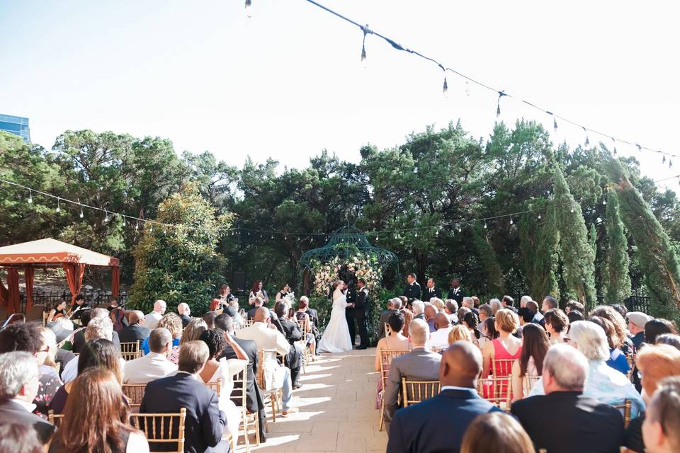 Poolside Ceremony