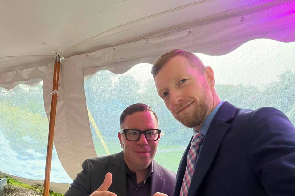 DJ Pete and MC Dan Mac
