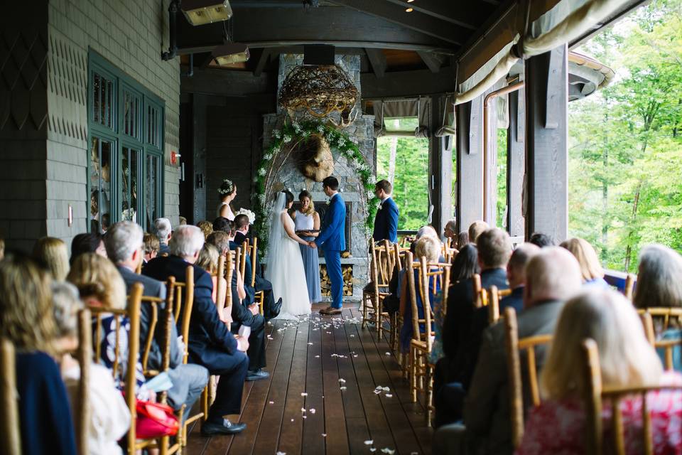 Lake Placid Lodge Wedding