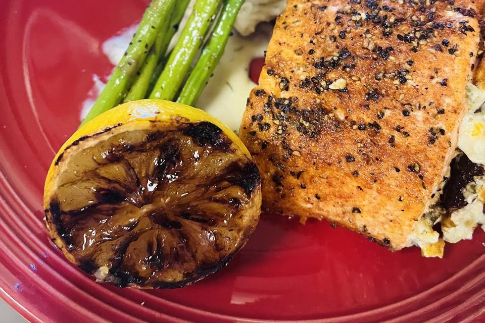 Stuffed Salmon