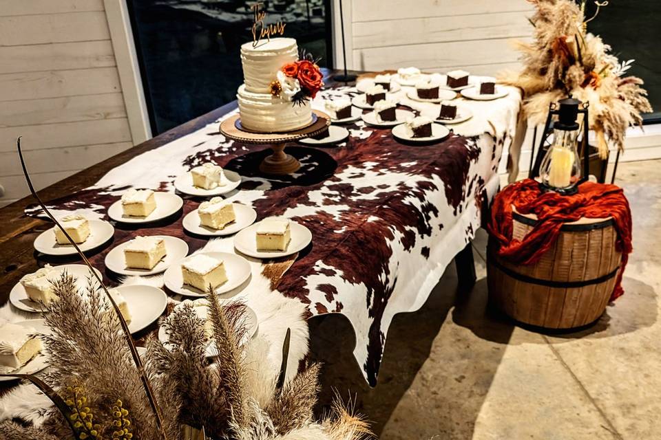 Cake! Desert Table Decor
