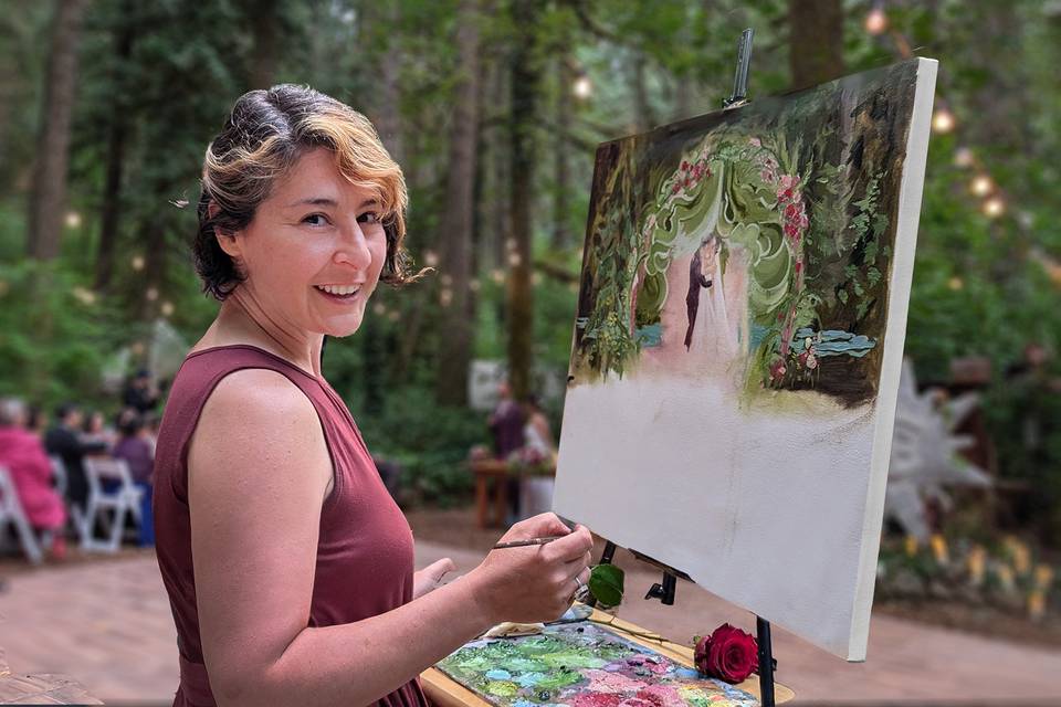 The Wedding Painter