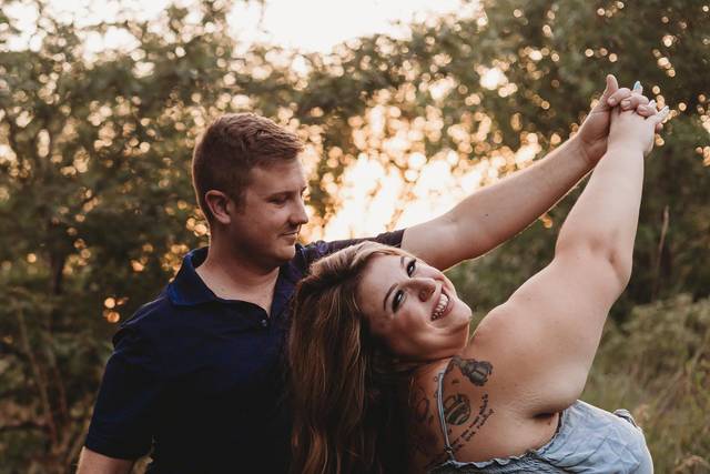 Dancing outdoors