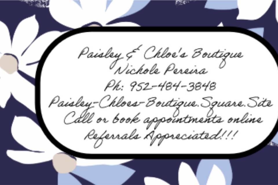 Paisley & Chloe’s Boutique