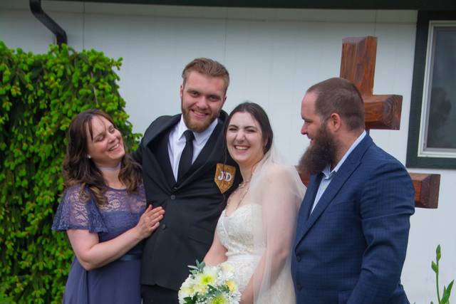 God parents with Couple
