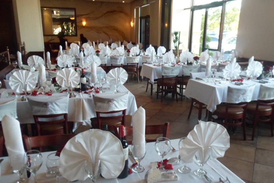 Table setup