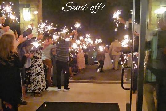 Send-off!