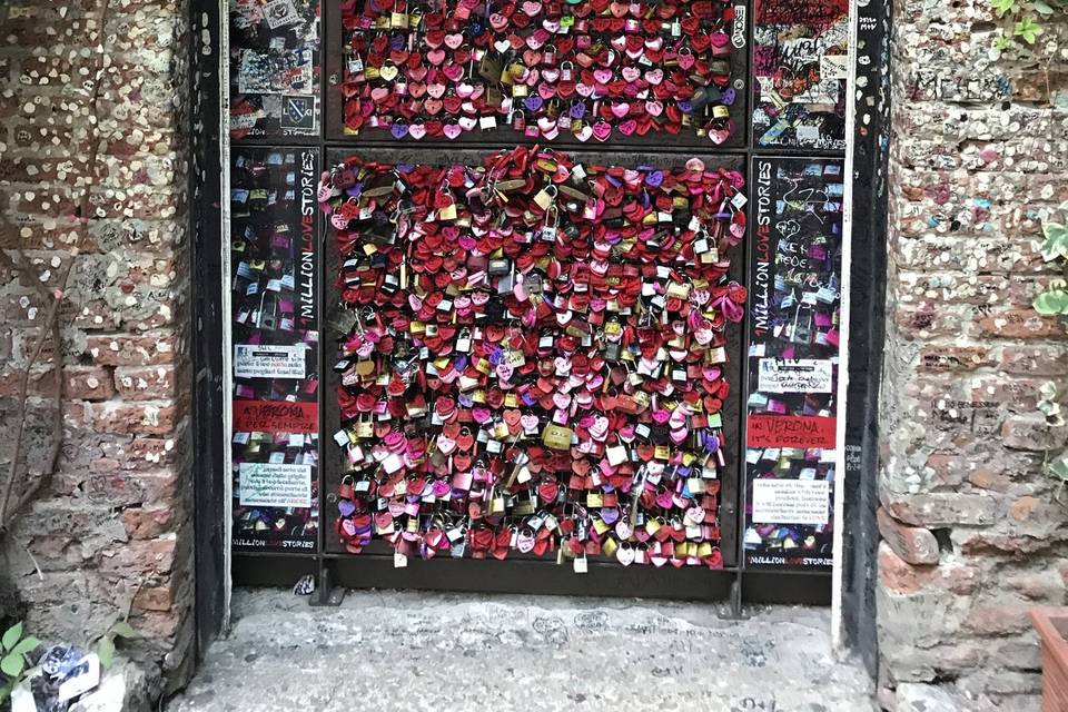 Romeo&Juliets in Verona, Italy