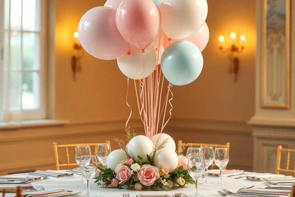 Lux Balloon & Bloom Decor