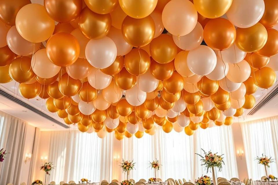 Lux Balloon & Bloom Decor