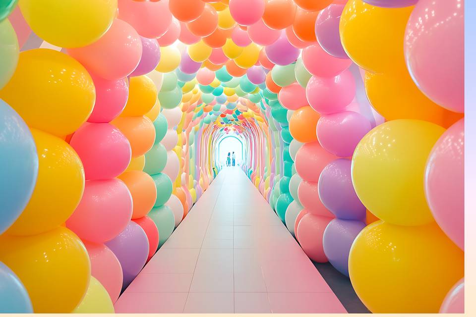 Lux Balloon & Bloom Decor