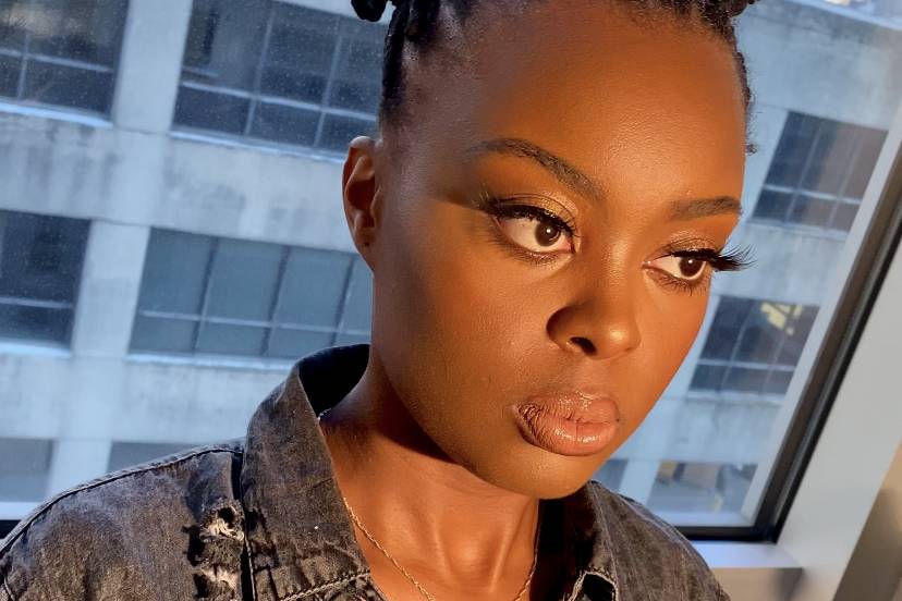 Airbrush makeup application