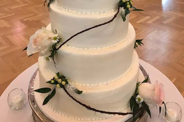 Multiple layered cake
