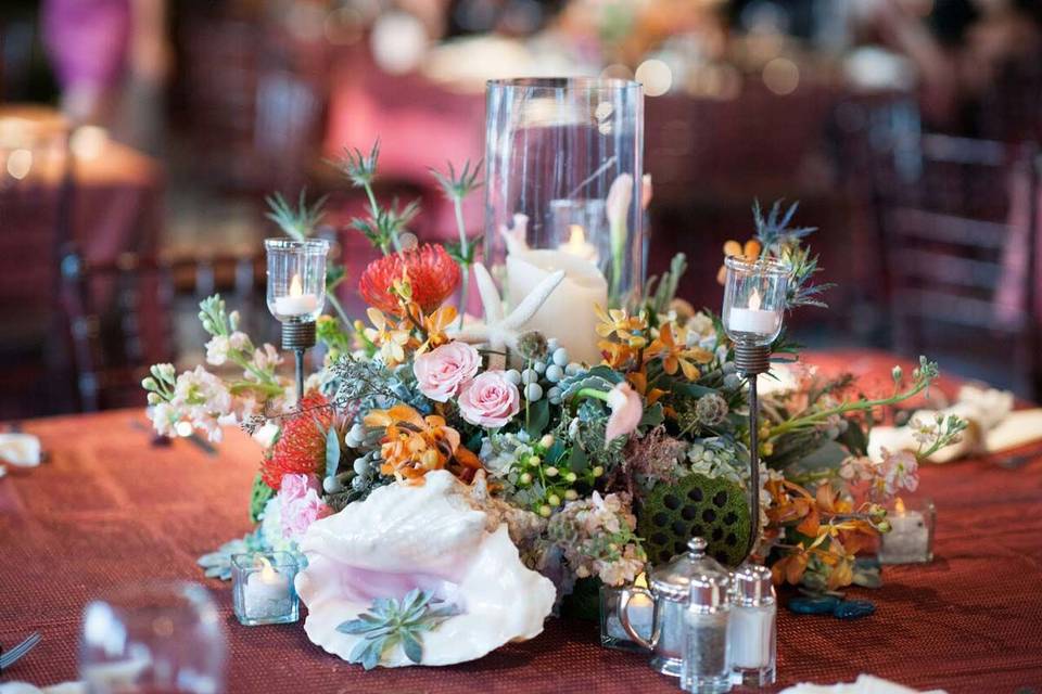 Pretty centerpieces